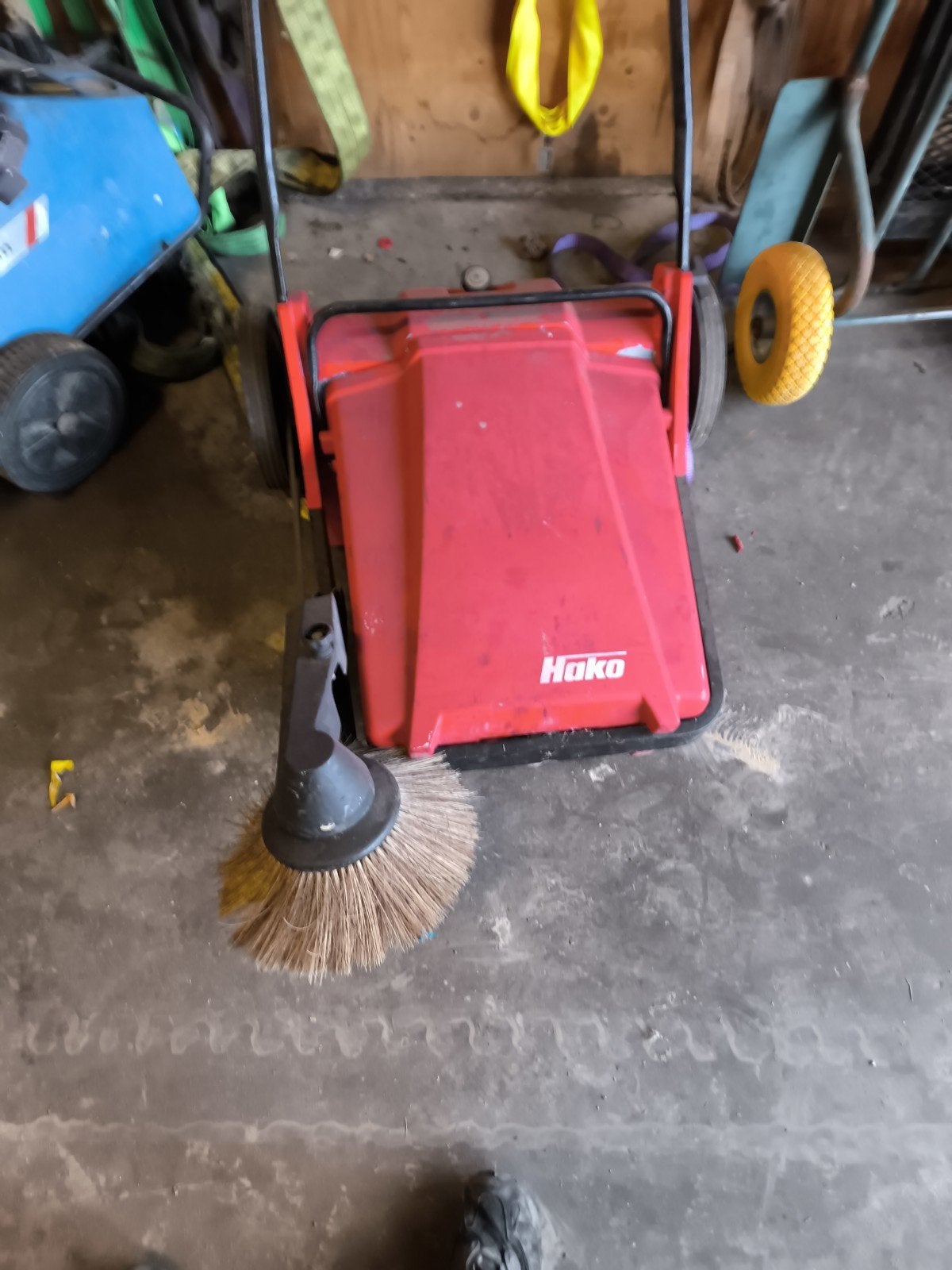 Hako veegmachine - Handbediende veegmachine, Tuin en Terras, Ophalen, Gebruikt