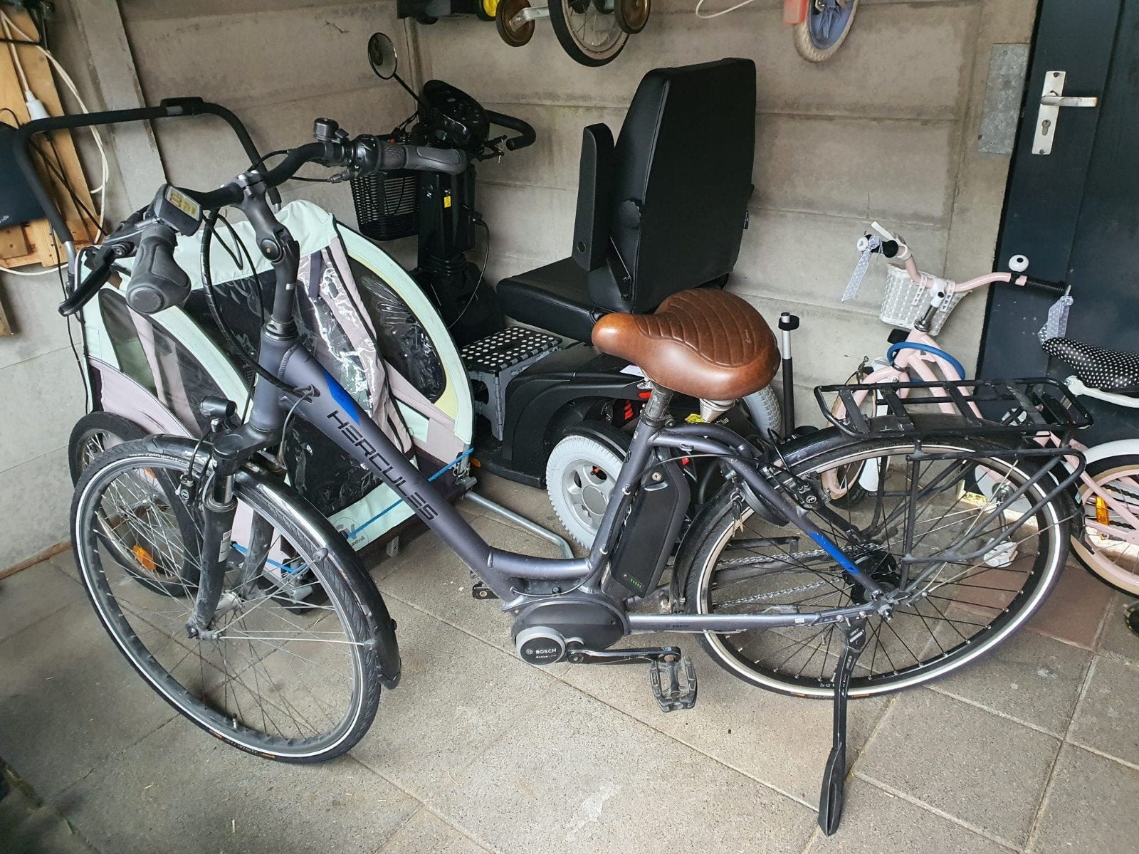 Hercules elektrische fiets - Recent onderhoud, incl. lader, Ophalen