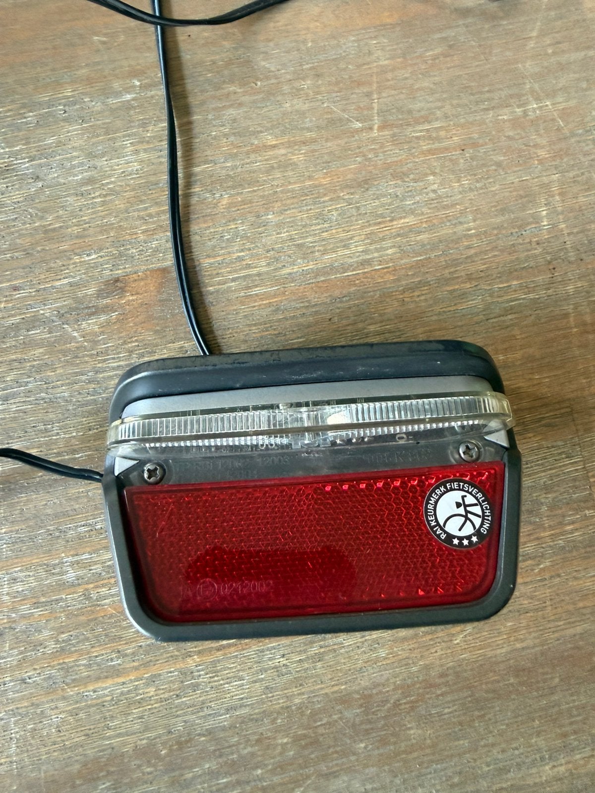 Spanninga Brasa XE achterlicht (Gazelle), Fietsen en Brommers, Ophalen of Verzenden, Gebruikt, Achterlicht