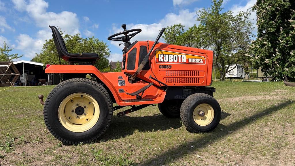 Kubota G3HST Grasmaaier Trekker - Zonder Maaidek, Ophalen, Gebruikt, 50 cm of meer, Benzine-grasmaaier