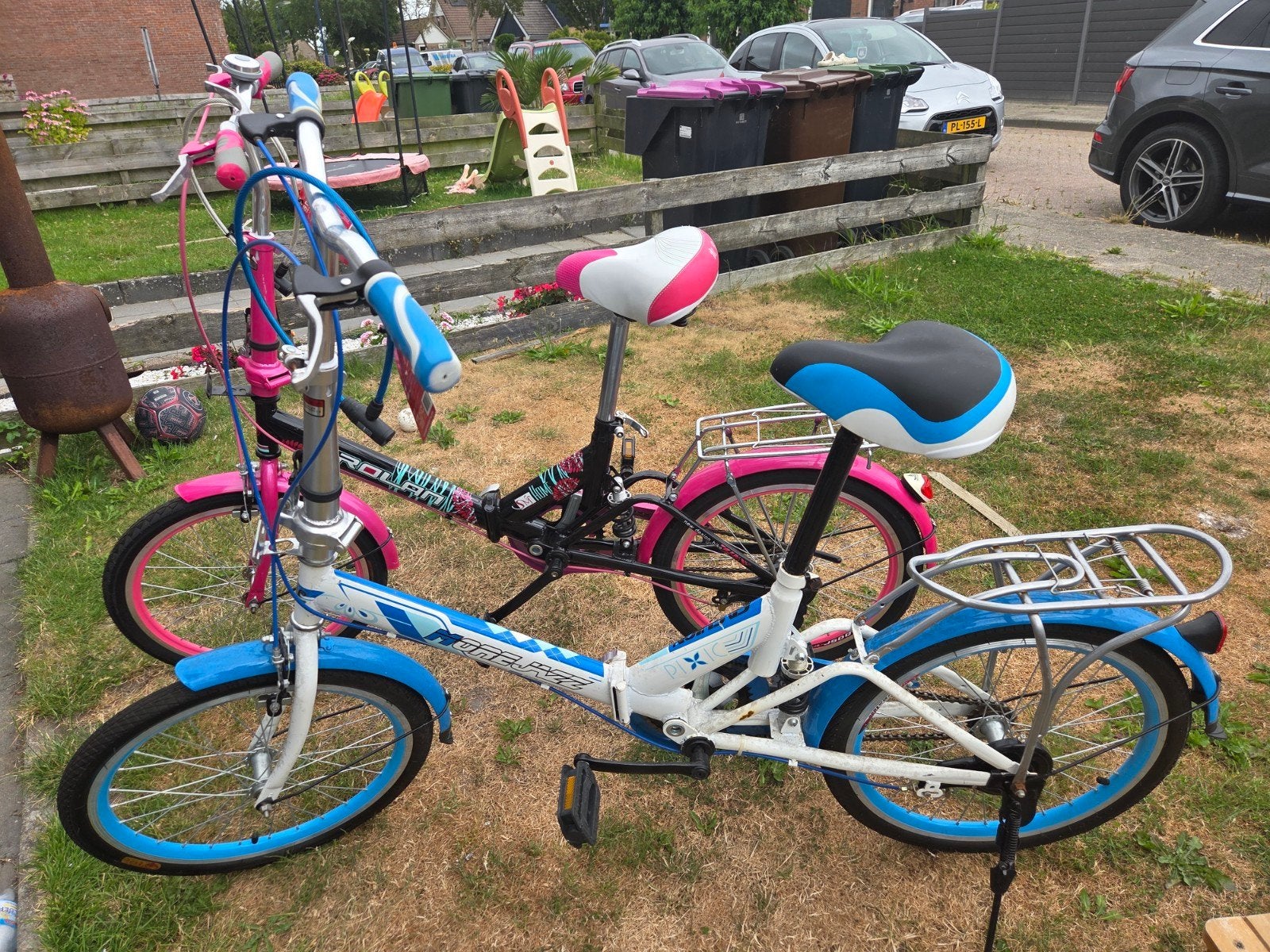 2 vouwfietsen, Ophalen, Gebruikt, Totaal opvouwbaar, 20 inch of meer