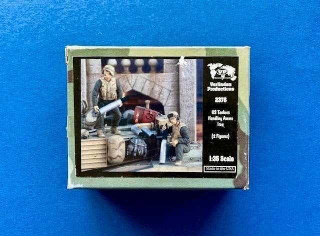 Verlinden	2378	US Tankers Handling Ammo Iraq 	1/35	Resin, Hobby en Vrije tijd, Verzenden, Nieuw, 1:35 tot 1:50