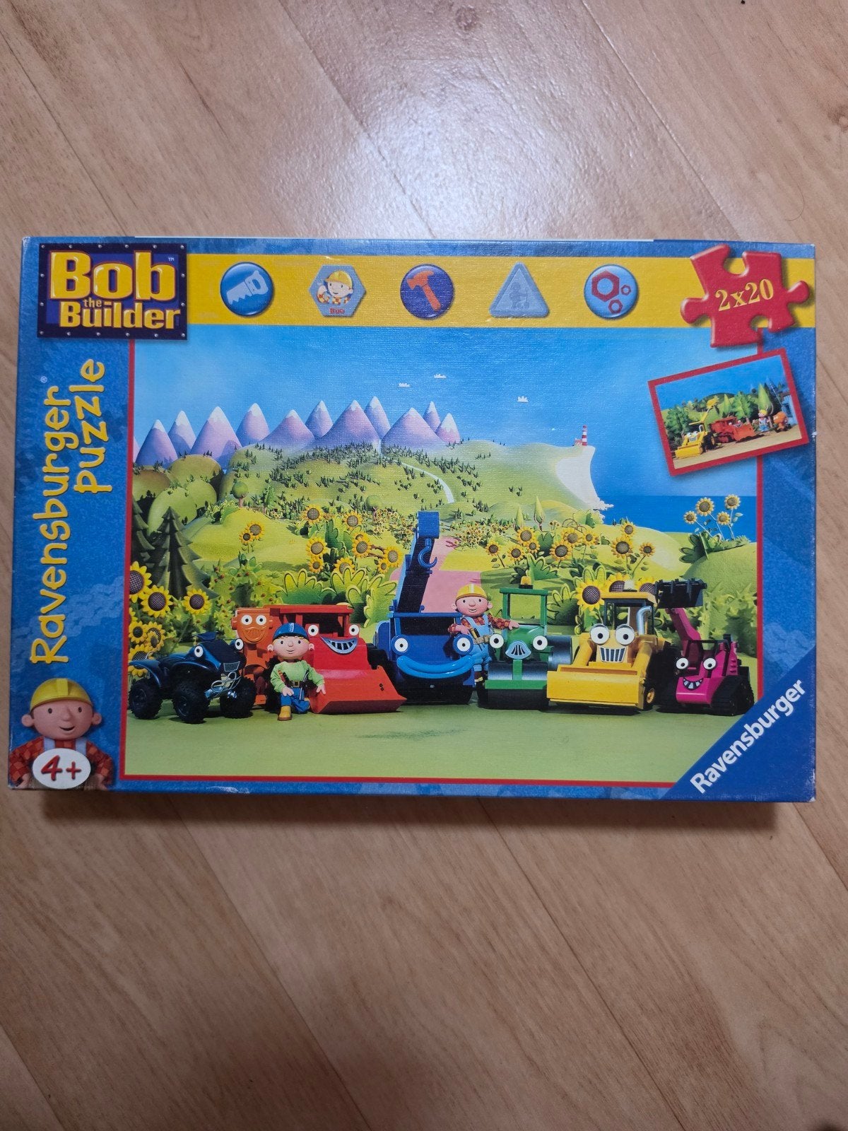 Ravensburger Bob de Bouwer Puzzel 2x20 stukjes, Ophalen of Verzenden