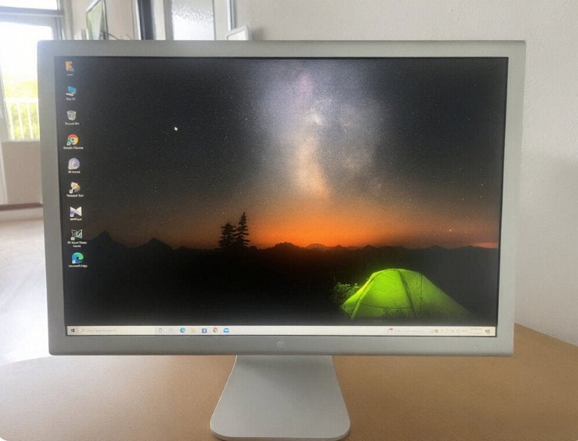 Apple Cinema HD Display 23 inch (A1082) – werkt perfect, Computers en Software, Ophalen, DVI, Gebruikt, LED