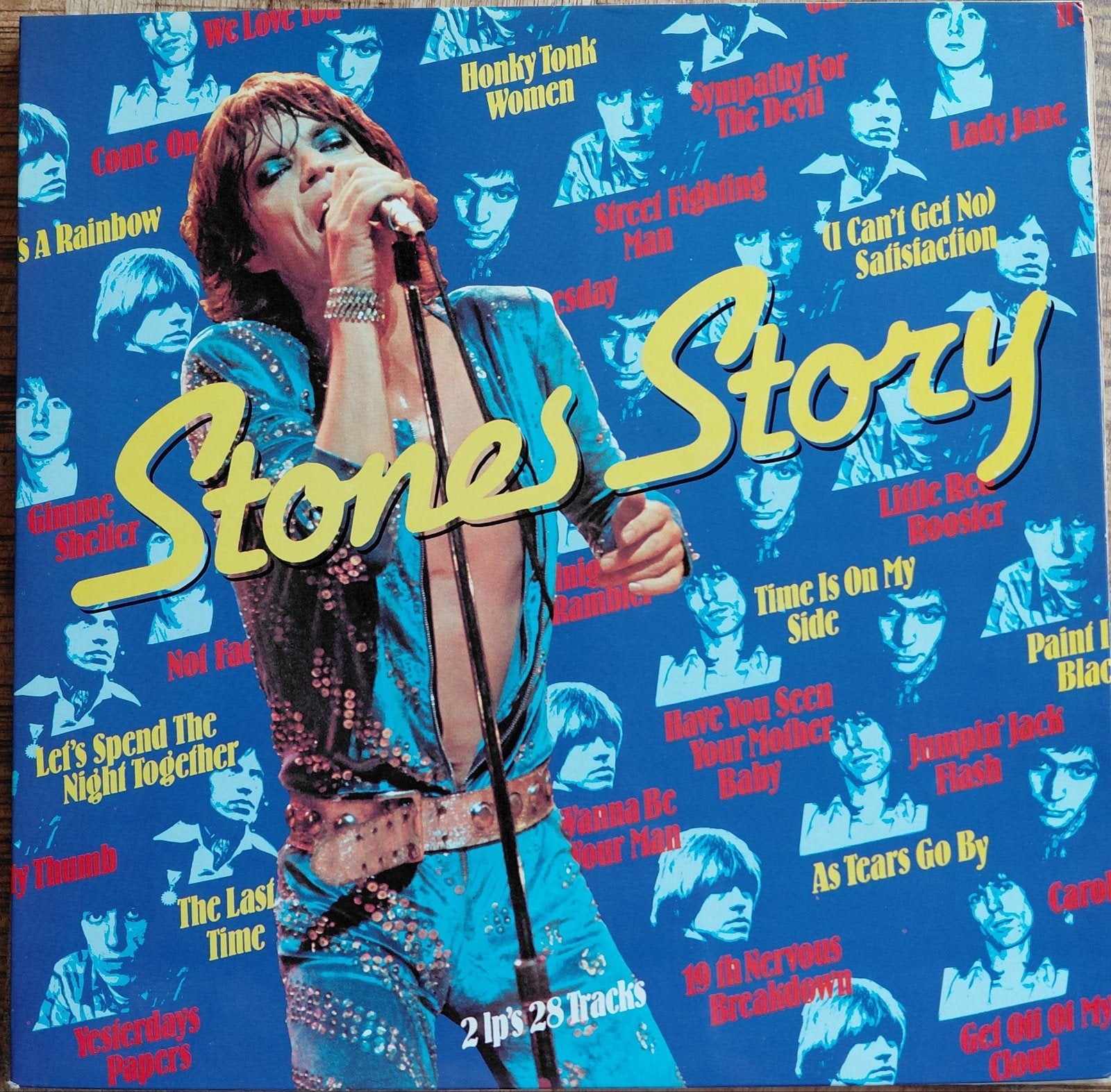 The Rolling Stones - Stones story NL 1976, Cd's en Dvd's, Vinyl | Rock, Ophalen of Verzenden, Zo goed als nieuw, 12 inch, Poprock