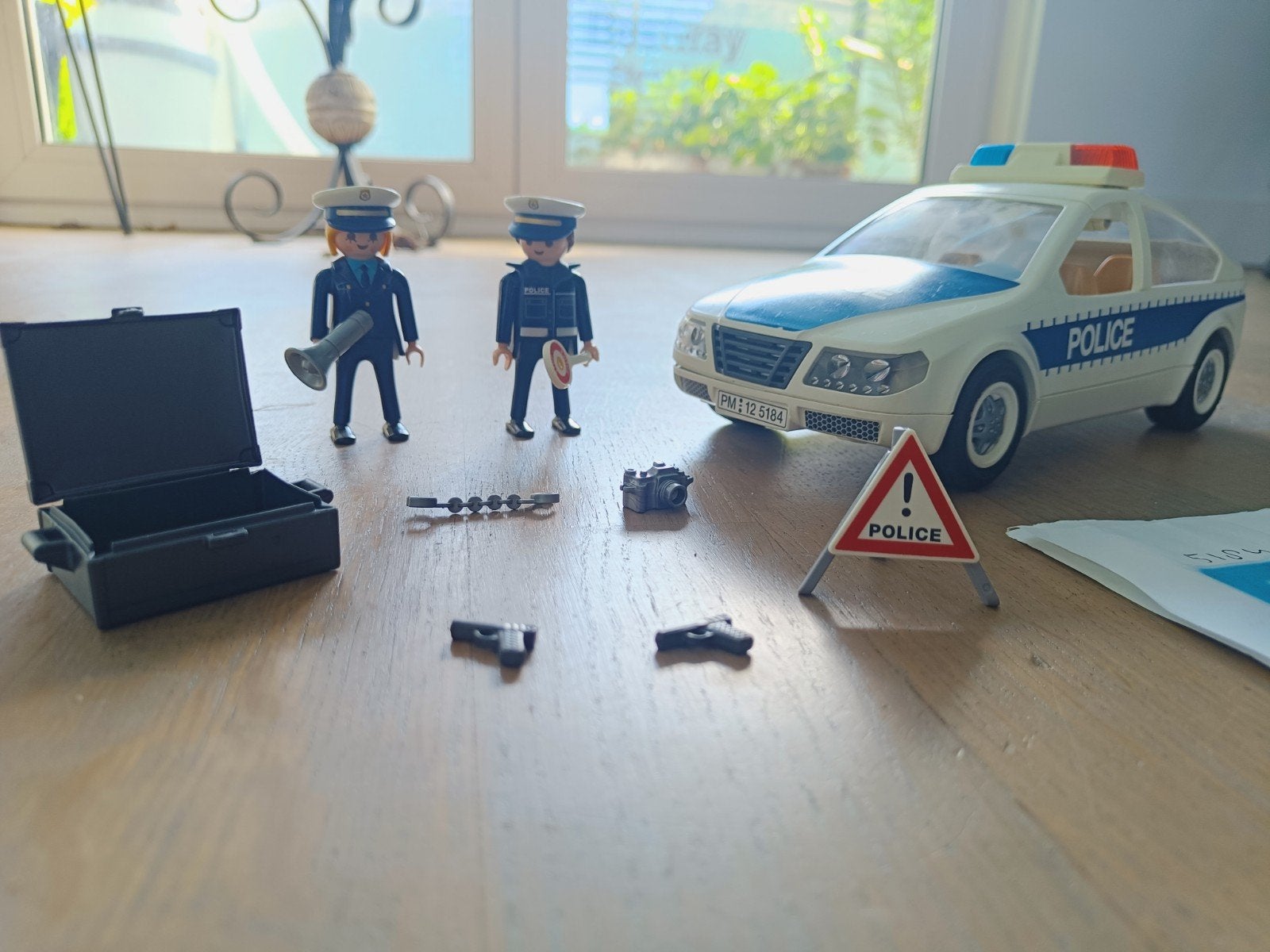 Playmobil Politieauto 5184 - City Action, Ophalen, Complete set, Voertuig, Zo goed als nieuw