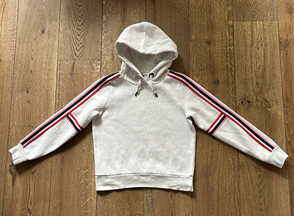 Amy & Ivy witte hoodie / sweater mt M, Maat 38/40 (M), Wit, Ophalen of Verzenden, Amy & Ivy