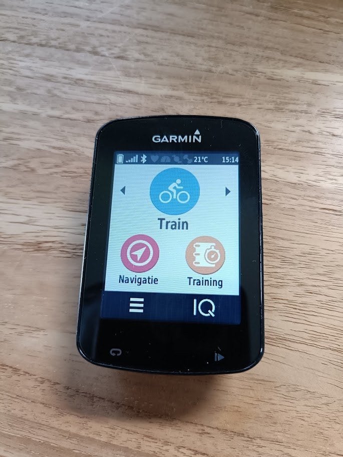 Garmin Edge 820 Fietscomputer met GPS en accessoires, Ophalen, Draadloos, Zo goed als nieuw