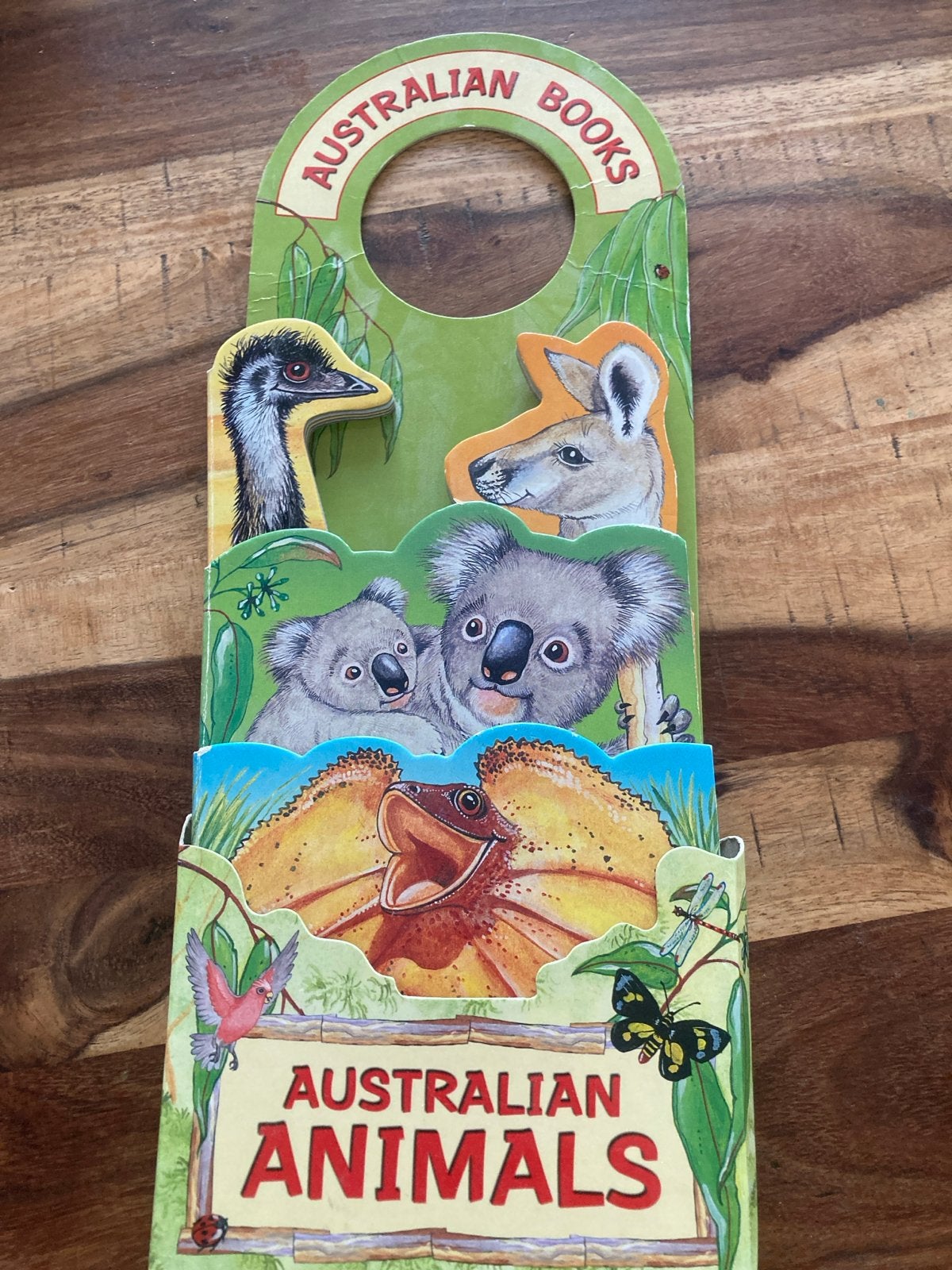 Australian Animals Boek - Engelstalig!, Ophalen of Verzenden, Zo goed als nieuw, Uitklap-, Voel- of Ontdekboek, 2 tot 3 jaar