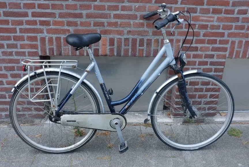Raleigh Priority damesfiets., Ophalen, Gebruikt, Velgrem, Versnellingen