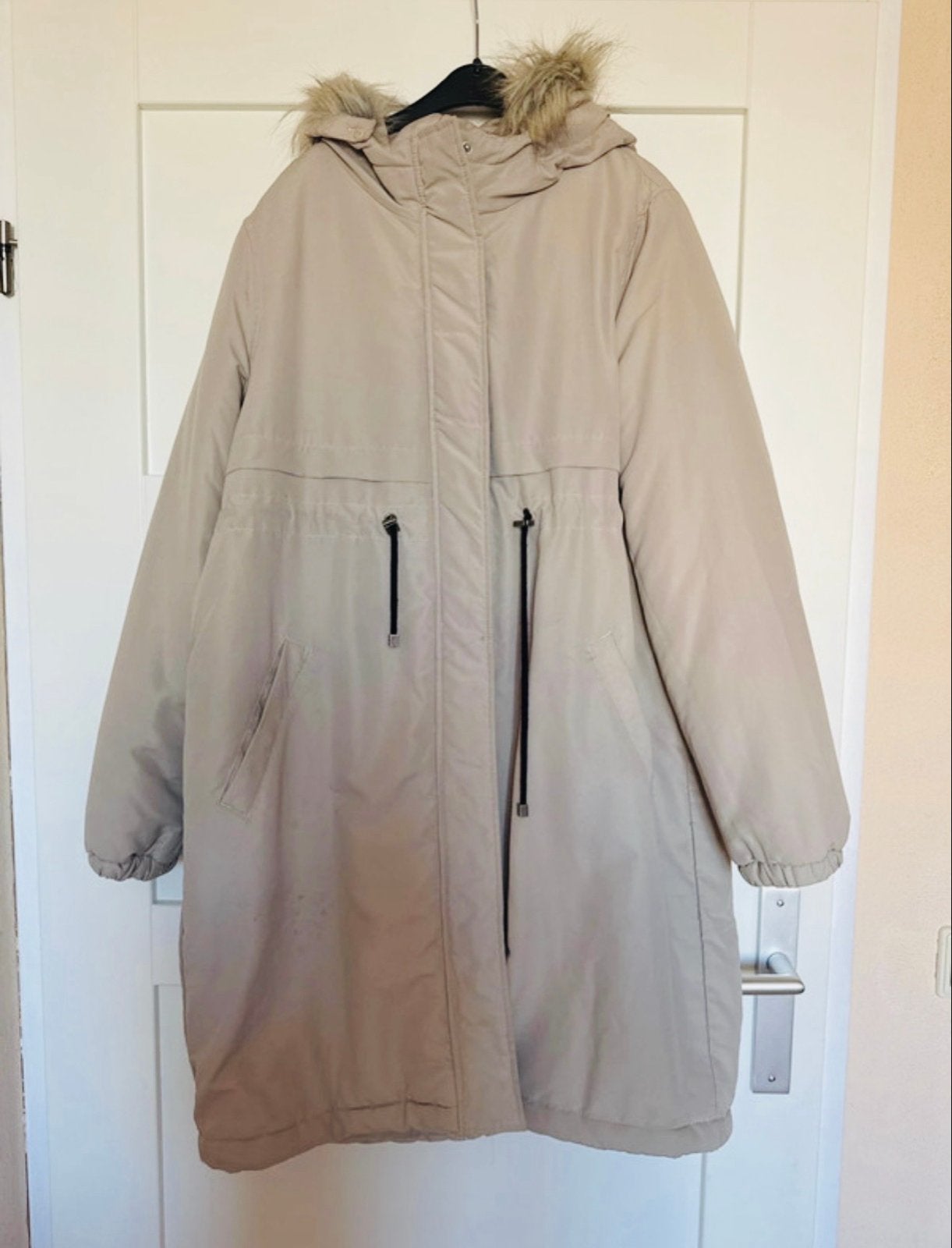 Mamalicous winter zwangerschapsjas/parka met capuchon M, Kleding | Dames, Ophalen of Verzenden, Zo goed als nieuw, Maat 38/40 (M)