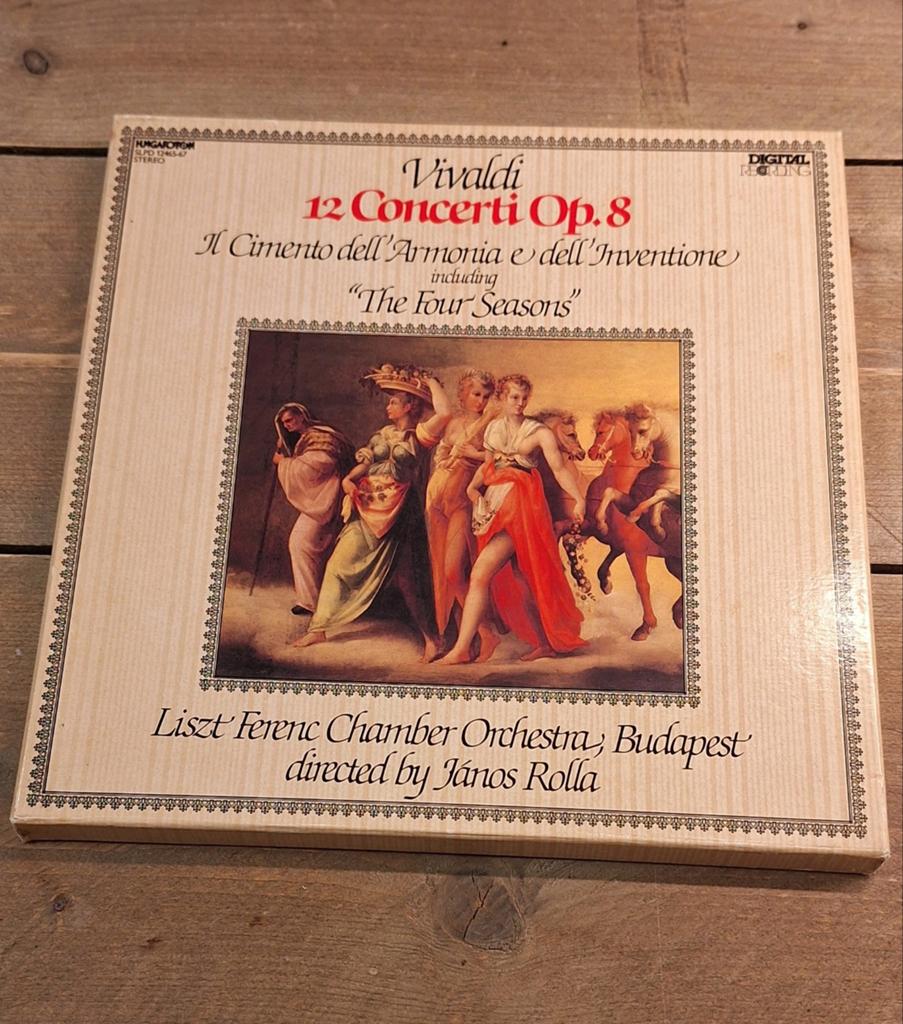 Vivaldi - 12 Concerti Op. 8 (The Four Seasons) LP Boxset, Ophalen of Verzenden