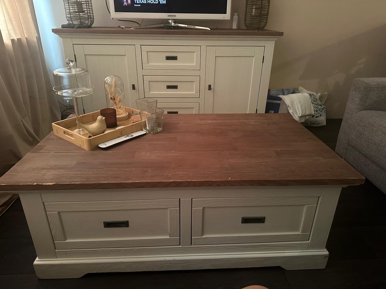 Dressoir  - Landelijke Stijl, Ophalen, Gebruikt, 100 tot 150 cm, 150 tot 200 cm