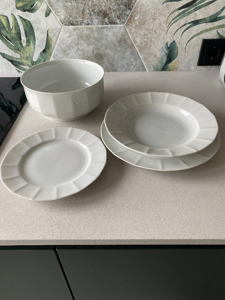 Servies wit Hutschenreuter, Ophalen, Zo goed als nieuw, Bord(en), Overige stijlen