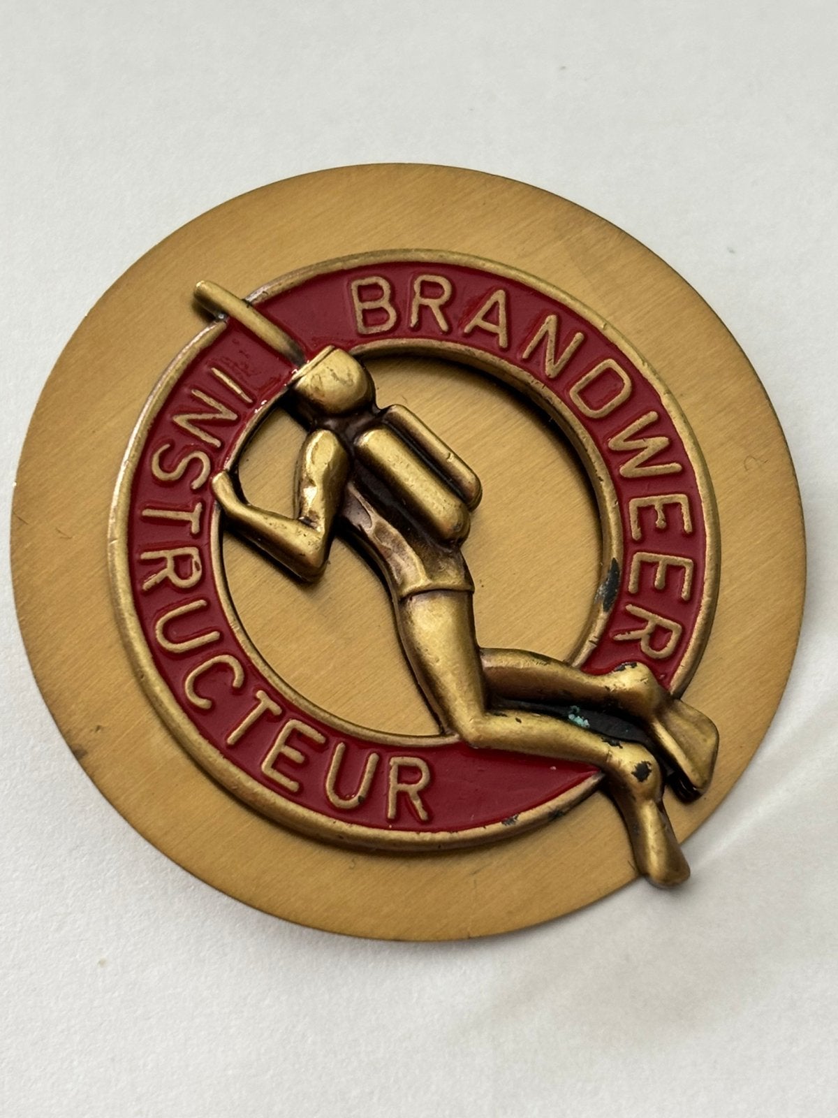 Brevet brandweer instructeur, Verzenden, Landmacht, Nederland, Embleem of Badge