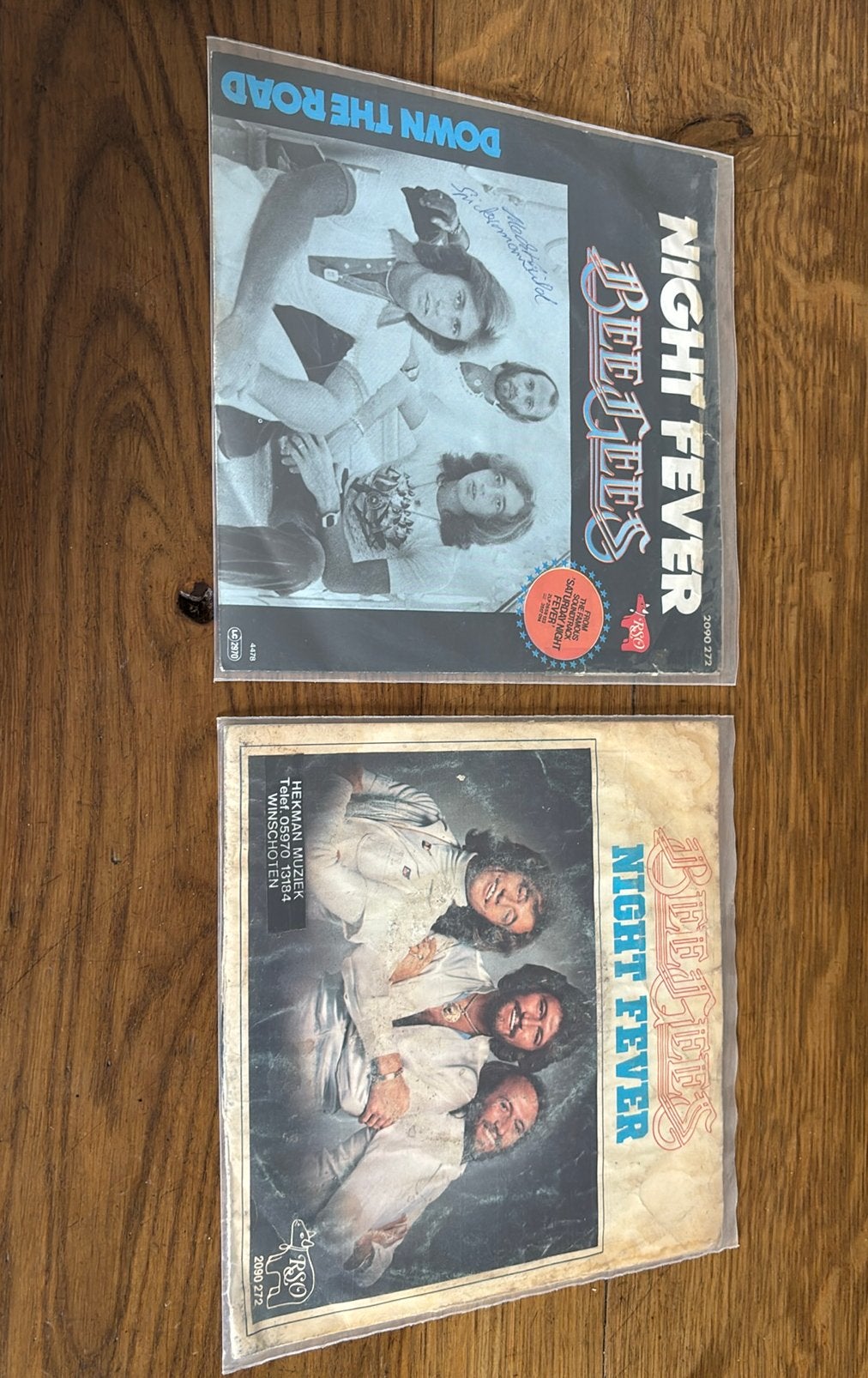 10x Bee gees single, Ophalen of Verzenden, Zo goed als nieuw, Pop