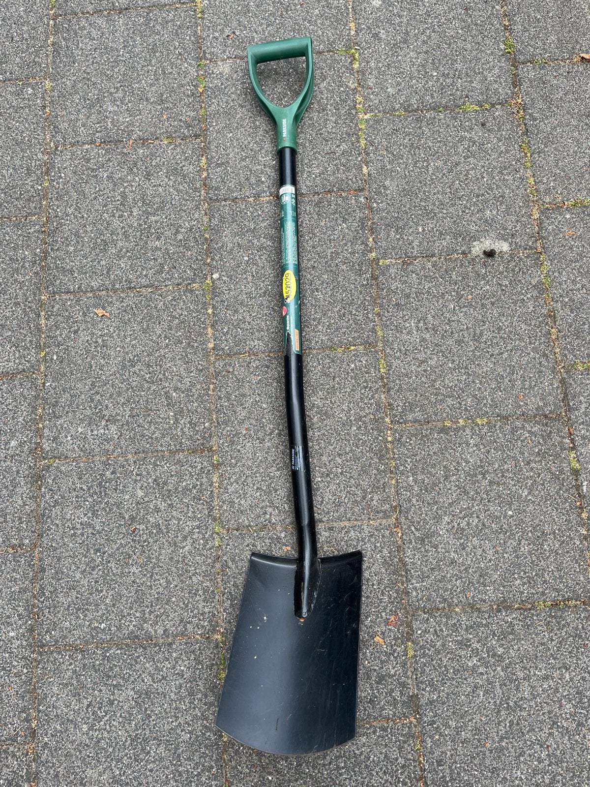 Parkside Ronde Spade - Ergonomisch, Ophalen of Verzenden, Zo goed als nieuw, Spade