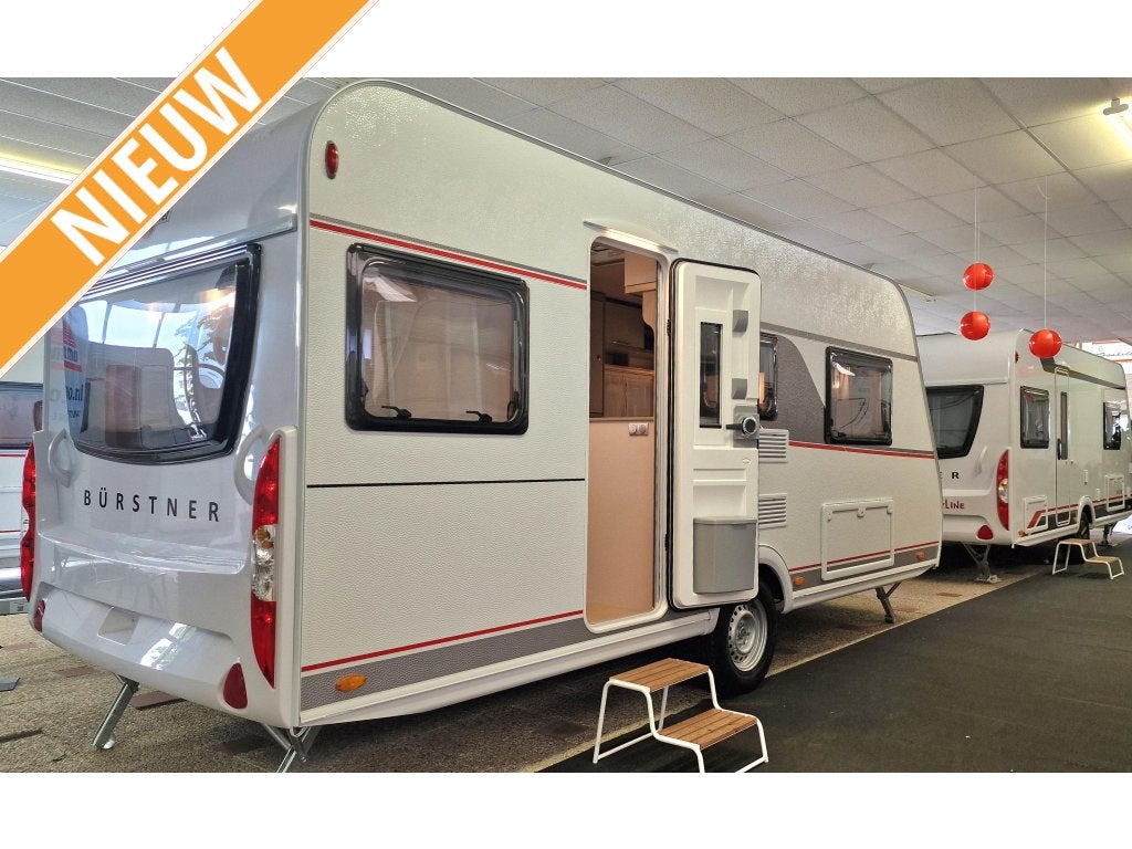 Bürstner Premio 460 TL, 2025, Caravans en Kamperen, Caravans, Schokbreker, Standaardzit, Bedrijf, Bürstner
