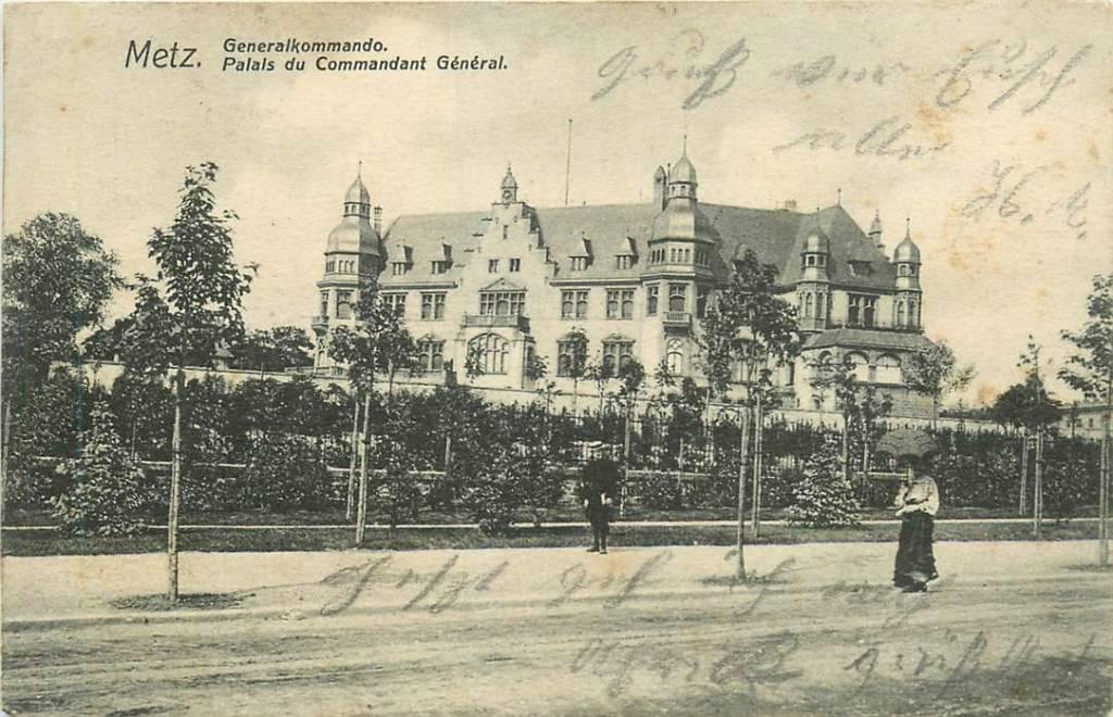 381-260-017 Metz Generalkommando, Verzenden, Voor 1920, Frankrijk