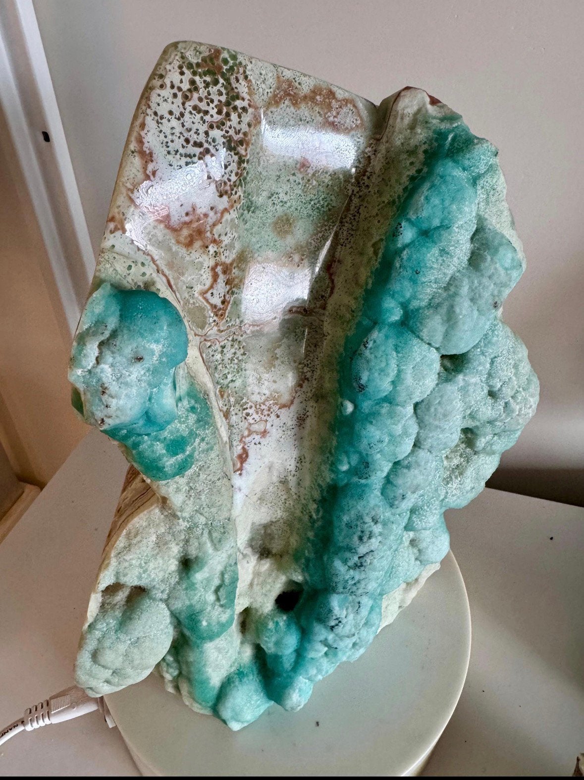 Carribean calciet, Verzamelen, Ophalen of Verzenden, Mineraal