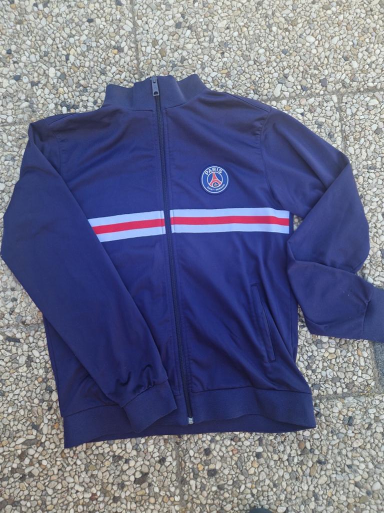 PSG Trainingspak - Maat M, Kleding | Heren, Sportkleding, Zo goed als nieuw, Voetbal, Maat 52/54 (L), Blauw, Ophalen of Verzenden