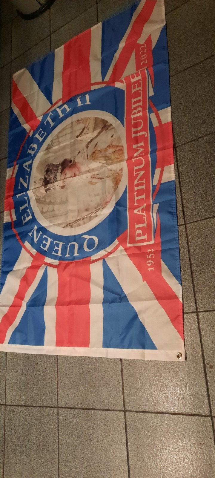 Queen elisabeth vlag, Ophalen of Verzenden, Nieuw