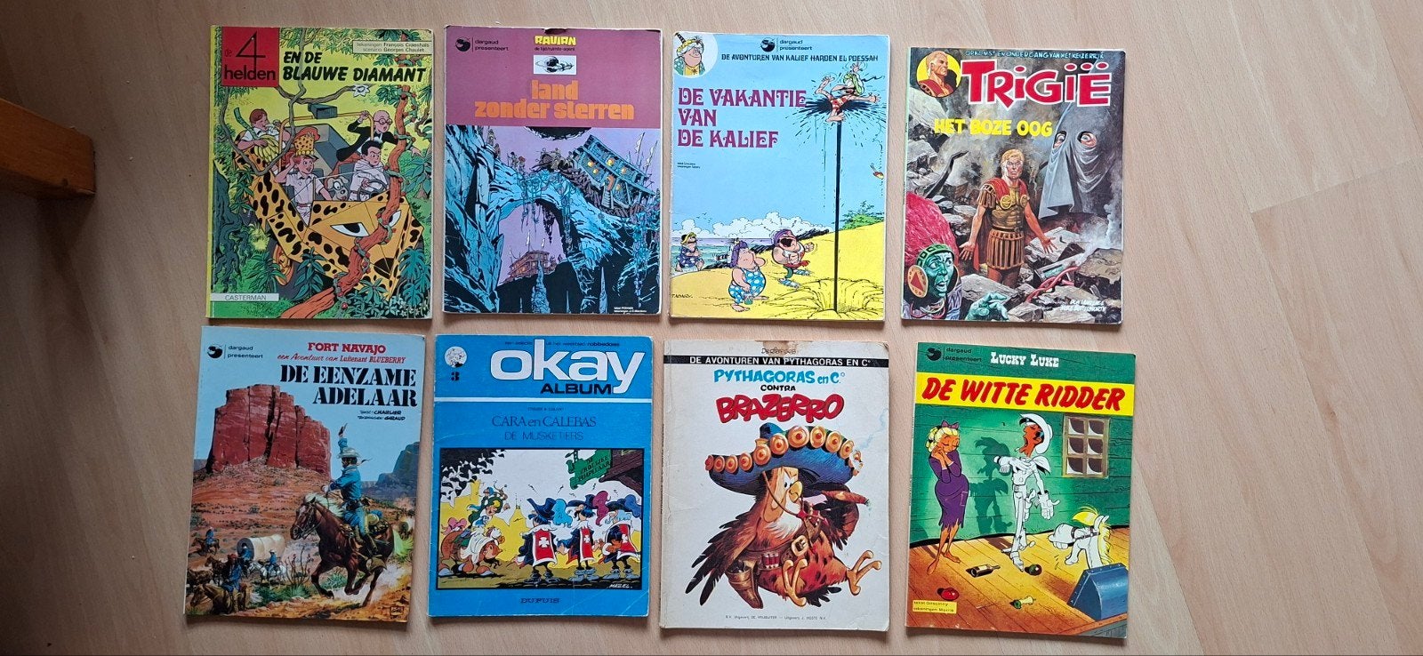 Diverse stripboeken collectie - 8 stuks, Boeken, Meerdere stripboeken, Ophalen of Verzenden, Gelezen, Diverse auteurs
