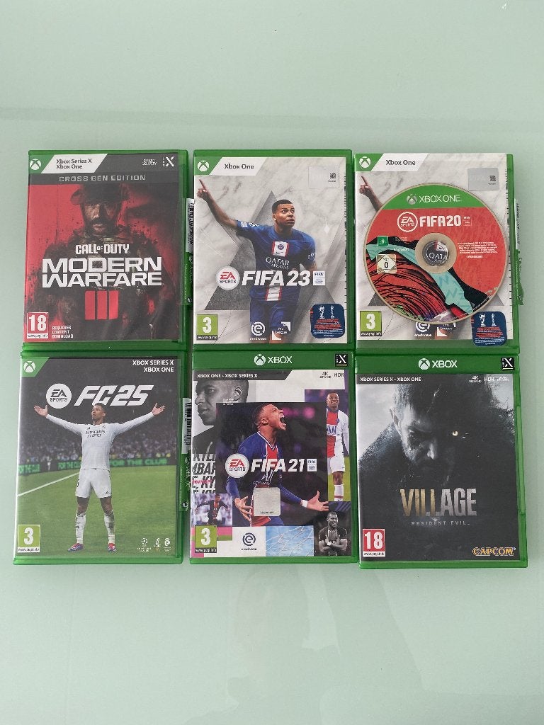 Set van 8 Xbox One games (niet los te koop), Spelcomputers en Games, Gebruikt, Overige genres, Ophalen of Verzenden, Eén computer