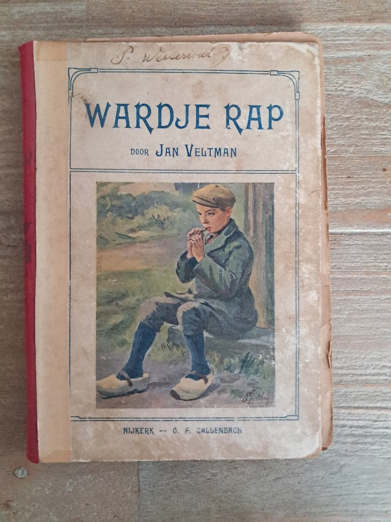 Antiek Roodband Boekje Wardje Rap Jan Veltman Callenbach, Antiek en Kunst, Antiek | Boeken en Bijbels, Ophalen of Verzenden, Jan Veltman