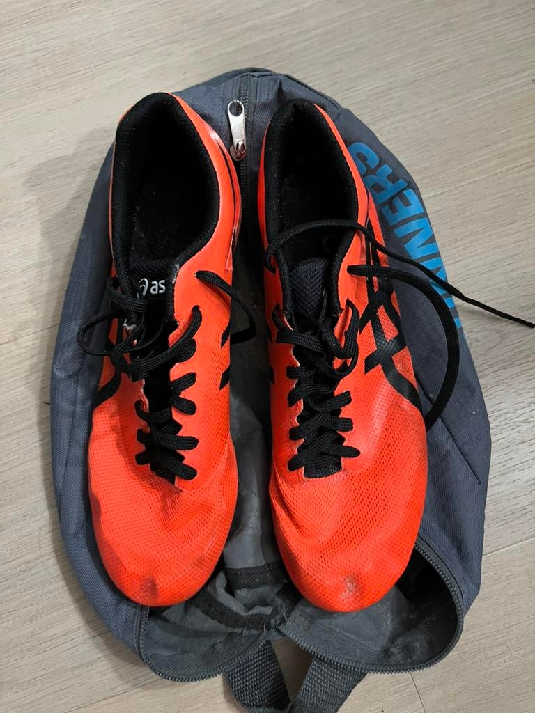 Allround Spikes Assics Maat:41,5, Ophalen, Gebruikt, Spikes, Hardlopen