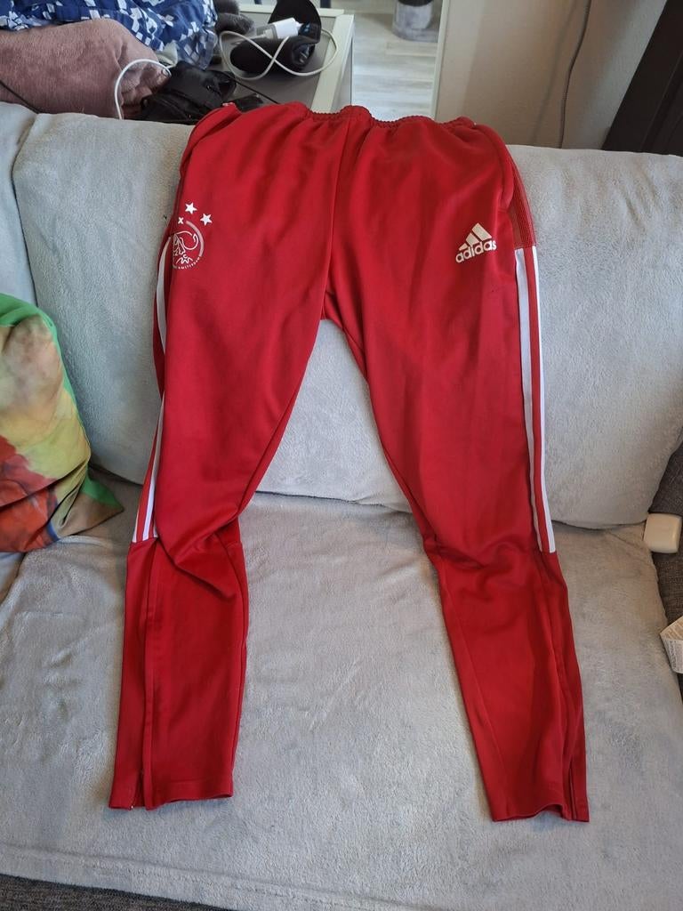 Ajax trainingspak rood - Adidas, Maat 48/50 (M), Ophalen of Verzenden, Zo goed als nieuw, Adidas