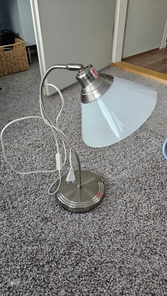 Ikea Vintage lamp, Huis en Inrichting, Lampen | Hanglampen, Ophalen, Zo goed als nieuw, Glas, E14 (klein)
