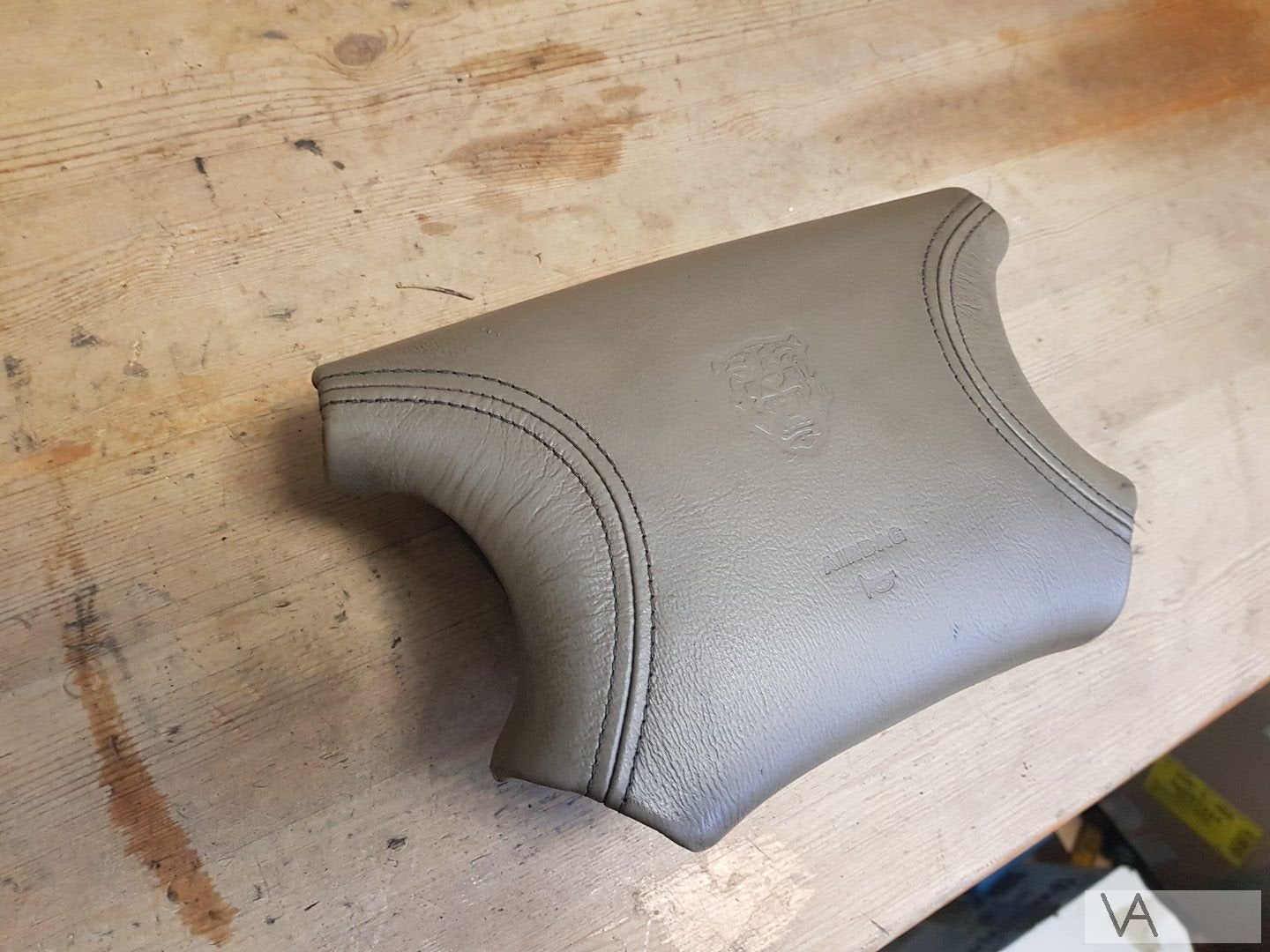 Jaguar XJ X308 1996 - 2002 stuurairbag leer beige stuur €30, Auto-onderdelen, Gebruikt, -, -, Ophalen of Verzenden