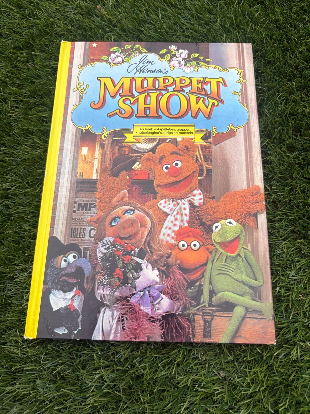 Jim Henson's Muppet Show Boek - Vol Spelletjes & Strips, Ophalen of Verzenden, Zo goed als nieuw, Non-fictie