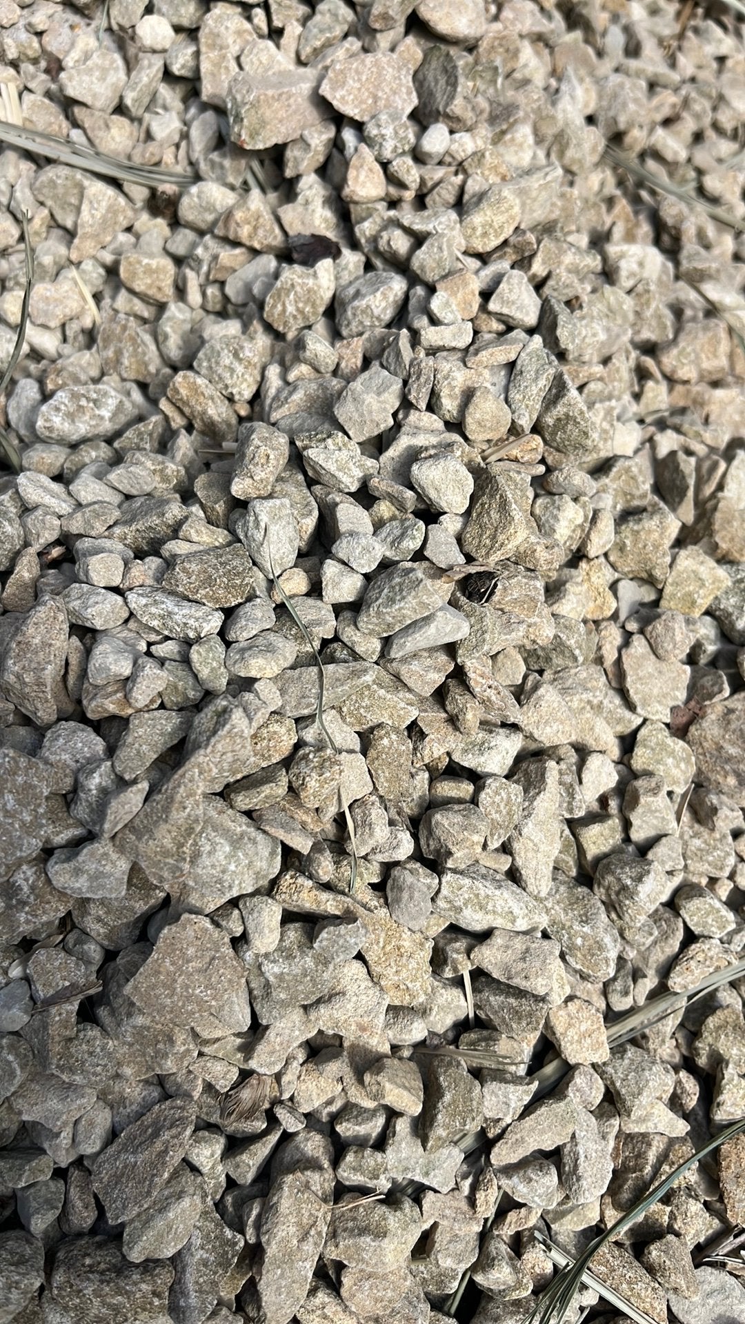 Grint steentjes licht beige, Tuin en Terras, Ophalen