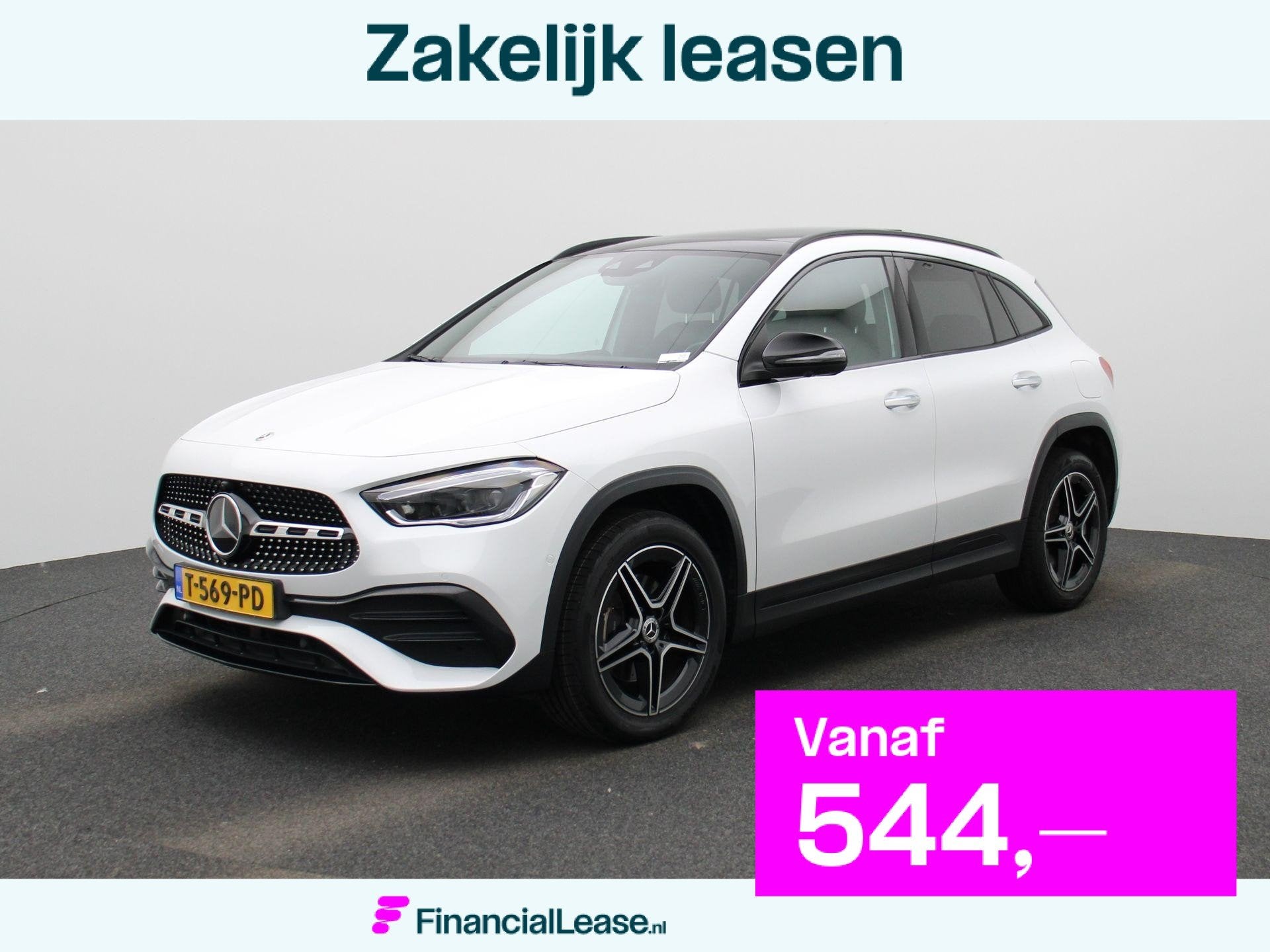Mercedes-Benz GLA-klasse 250 e AMG Line Premium Plus | Autom, 12 maanden, 4 cilinders, Leder en Stof, Wit