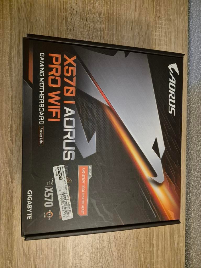 Gigabyte Aorus X570 I PRO WIFI mini itx moederbord, Computers en Software, Moederborden, Gebruikt, AMD, DDR4, Ophalen