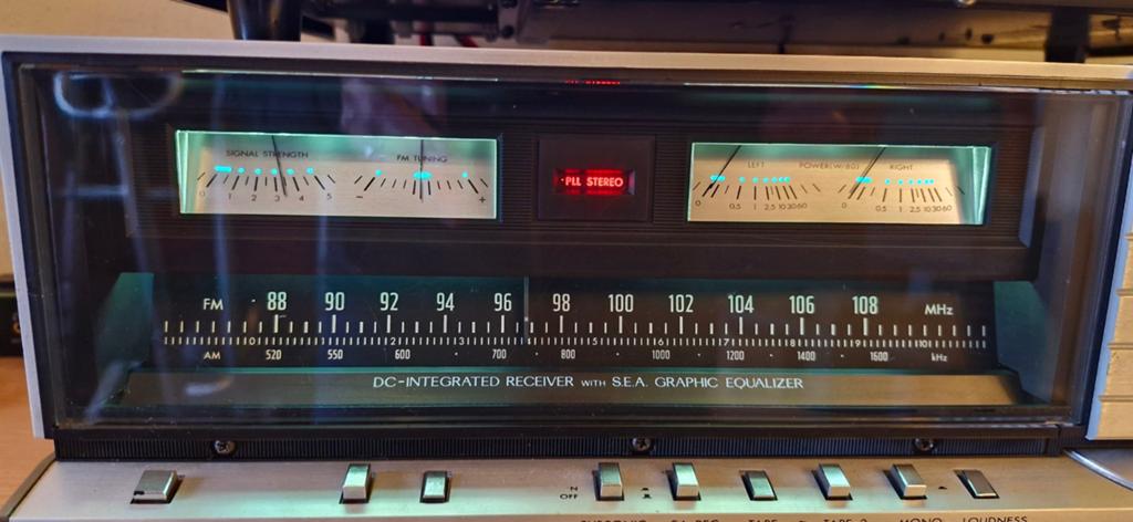 JVC JR-s301 DC-Integrated Receiver met SEA Graphic Equalizer, Ophalen, Gebruikt, JVC, 60 tot 120 watt