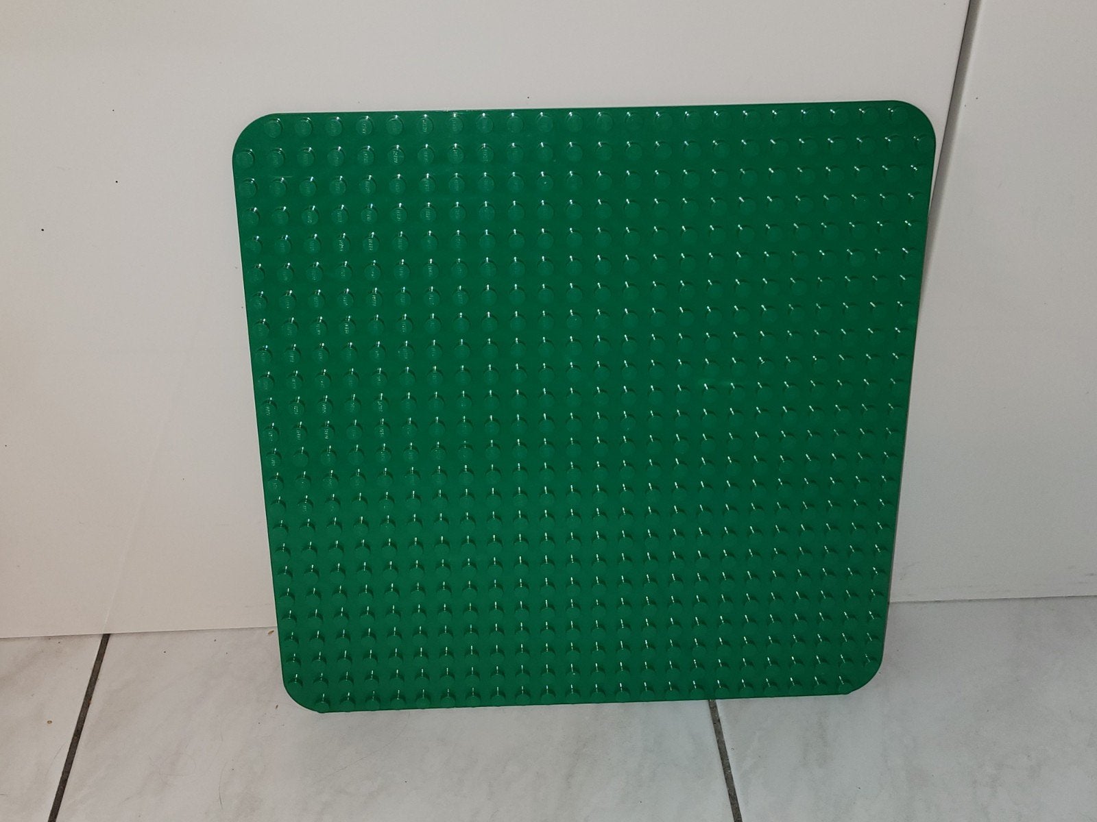 Duplo grote groene bouwplaat / grondplaat, Kinderen en Baby's, Speelgoed | Duplo en Lego, Gebruikt, Ophalen of Verzenden, Duplo