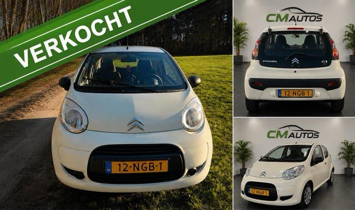 Citroen C1 2010 met garantie NAP, Auto's, Bedrijf, Te koop