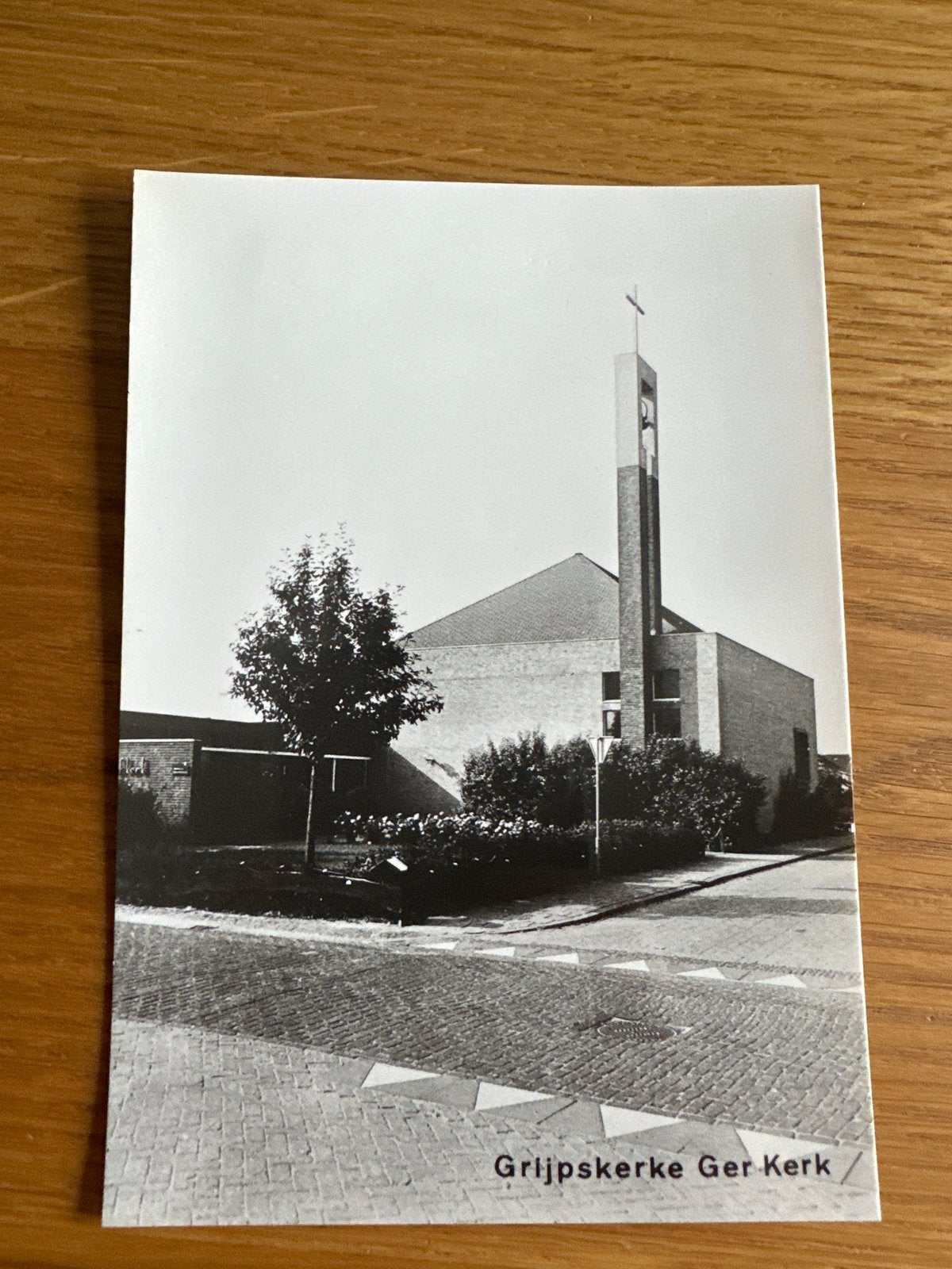 Oude ansichtkaart Grijpskerke Ger. Kerk - Zeeland, Verzamelen, Ophalen of Verzenden, 1960 tot 1980, Ongelopen, Zeeland