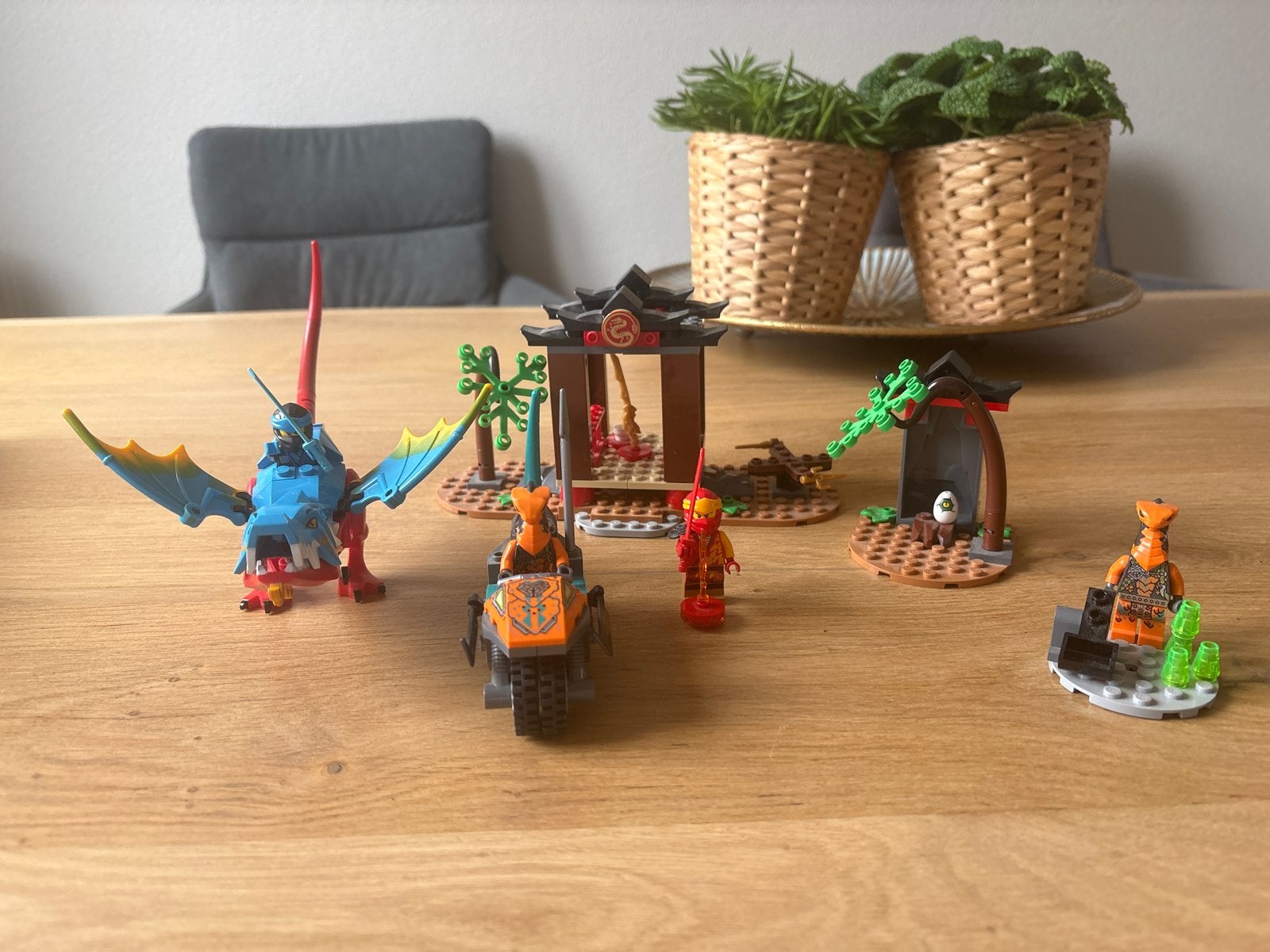 Lego Ninjago 71759 Ninja Draken Tempel, Lego, Ophalen of Verzenden, Zo goed als nieuw, Compleet