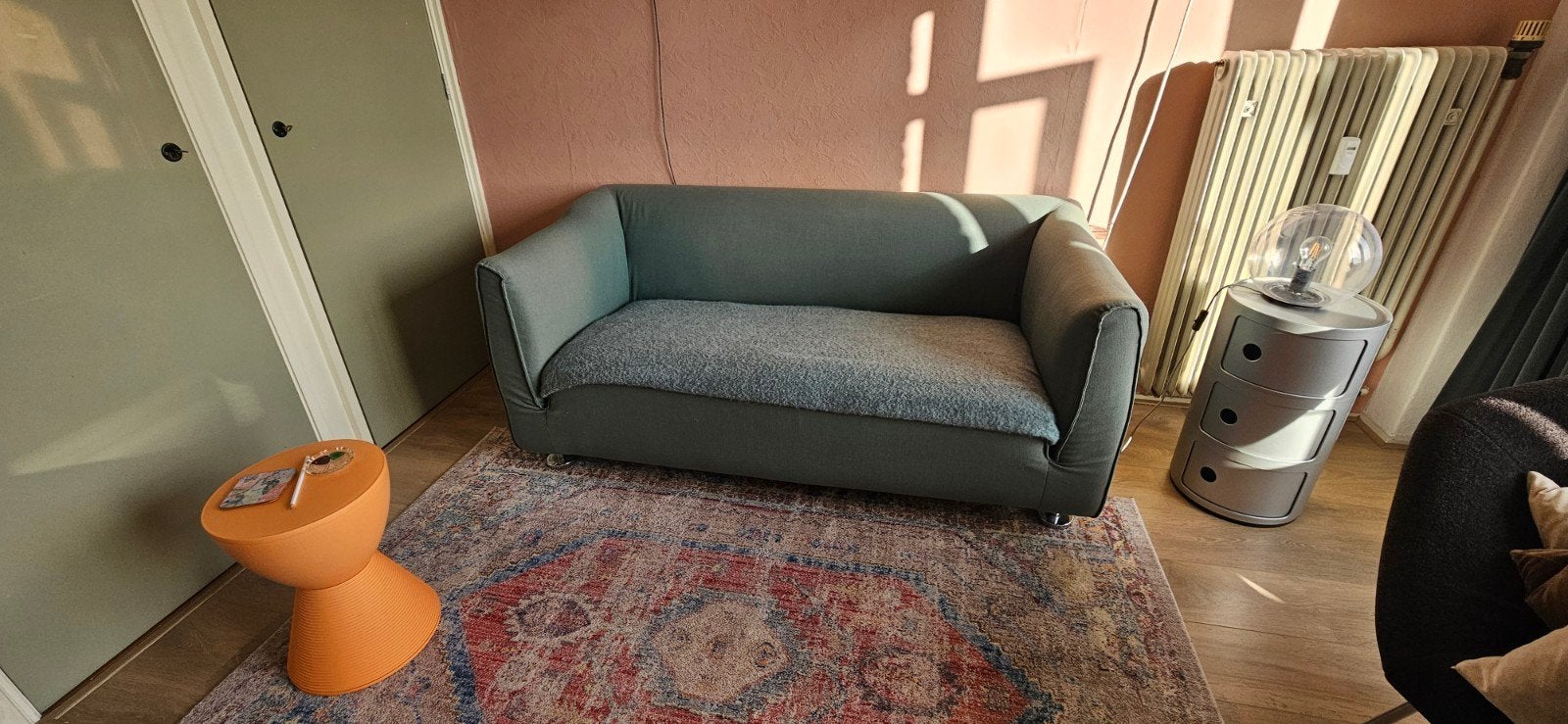 Gelderland 2-zitsbank, Ophalen, Modern, Compact, Gebruikt, 150 tot 200 cm