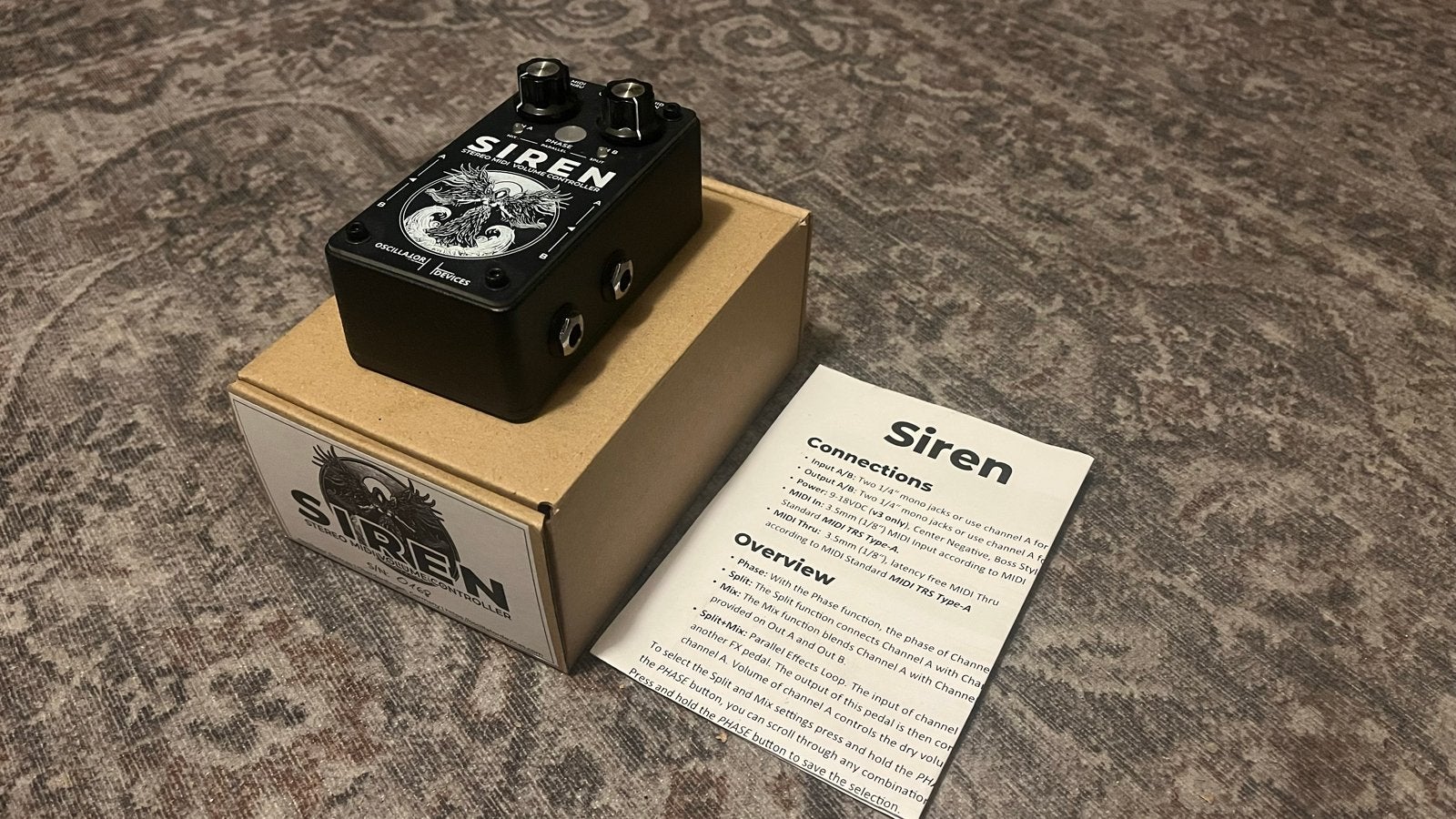 Oscillator Devices SIREN, Ophalen of Verzenden, Zo goed als nieuw, Volume