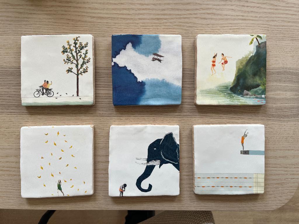 Storytiles x6, Ophalen of Verzenden