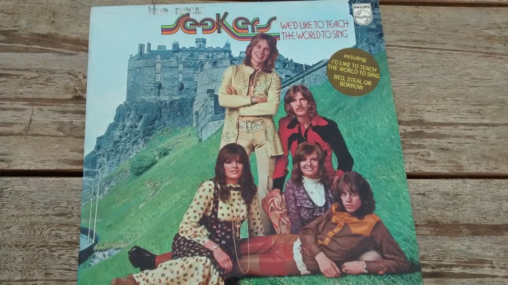 LP - The New Seekers - We'd like to teach the world to sing, Ophalen of Verzenden, Zo goed als nieuw, Pop, LP
