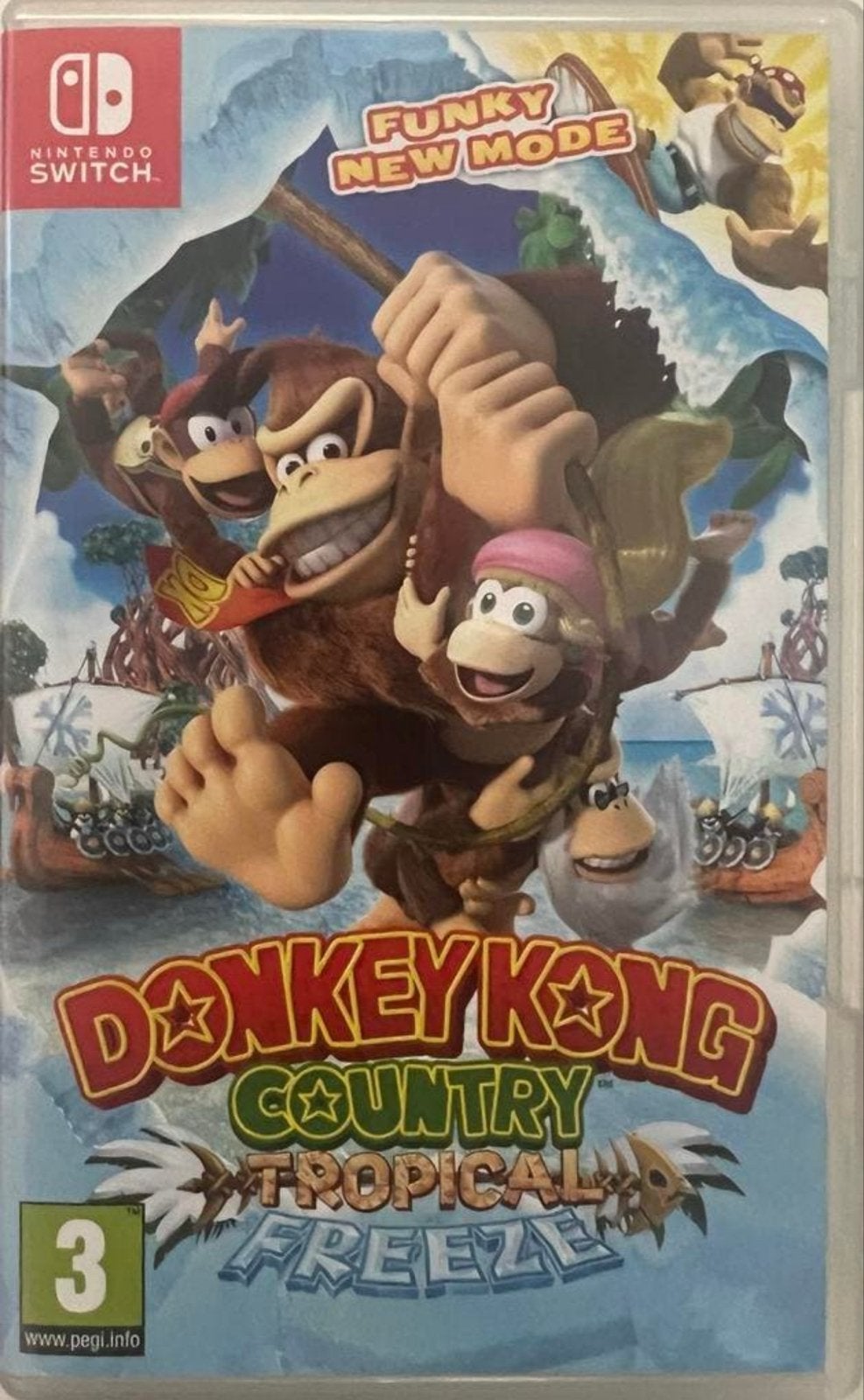 Donkey Kong Country Tropical Freeze Nintendo Switch, 2 spelers, Eén computer, Ophalen of Verzenden, Zo goed als nieuw