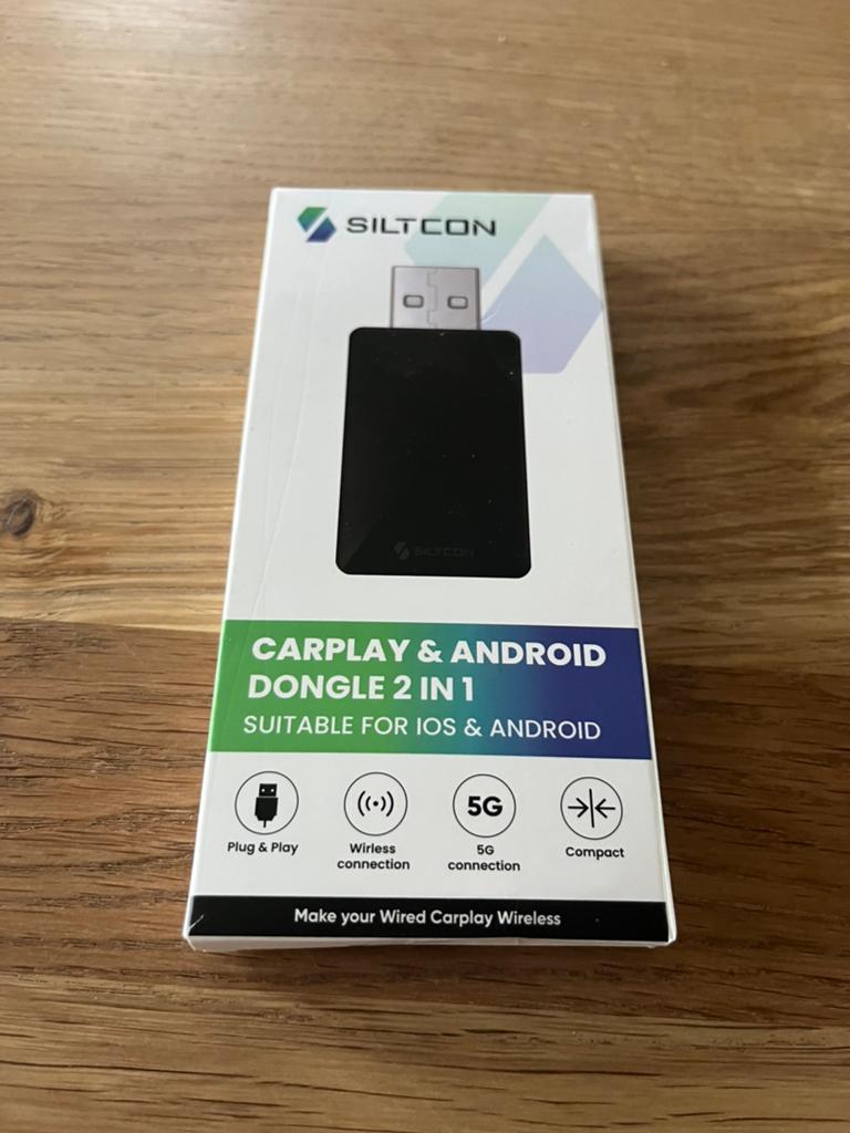 Siltcon CarPlay & Android dongle 2in 1, Ophalen of Verzenden, Zo goed als nieuw