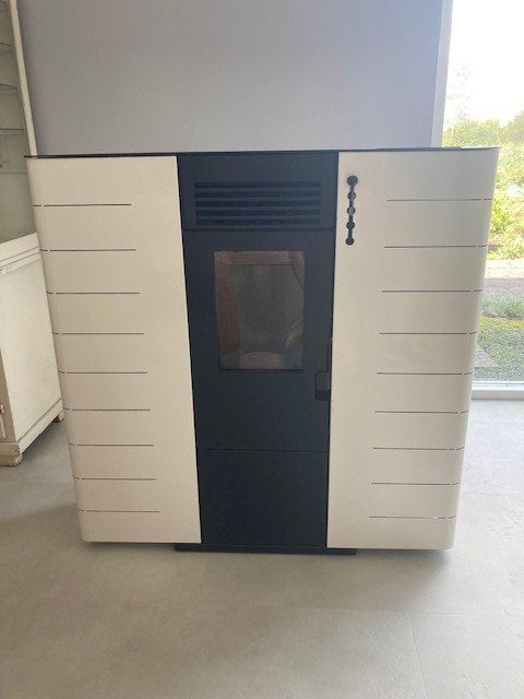 Pelletkachel Corridor 10KW, Overige brandstoffen, Ophalen of Verzenden, Zo goed als nieuw, Pelletkachel