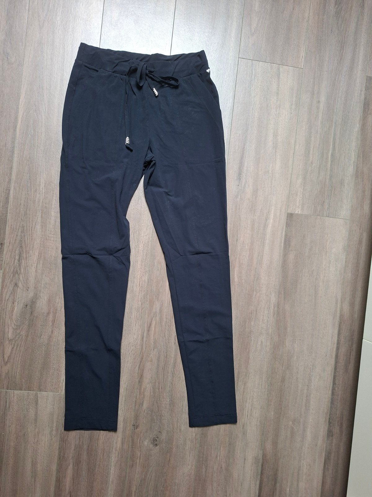 Helena Hart travelstofbroek donkerblauw XS, Blauw, Zo goed als nieuw, Maat 34 (XS) of kleiner, Helena Hart